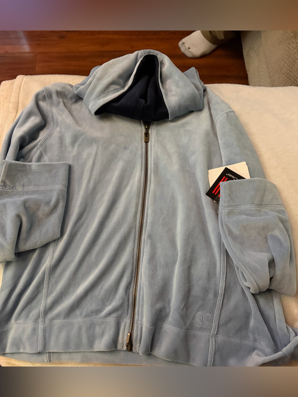 Women’s Cassini zip up hoodie - large - nwt